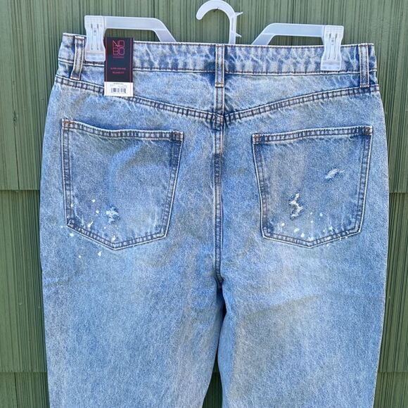WOMEN’S Juniors Straight Super High-Rise 90's Jeans Pants 2-Pack Size 15 - Picture 11 of 12
